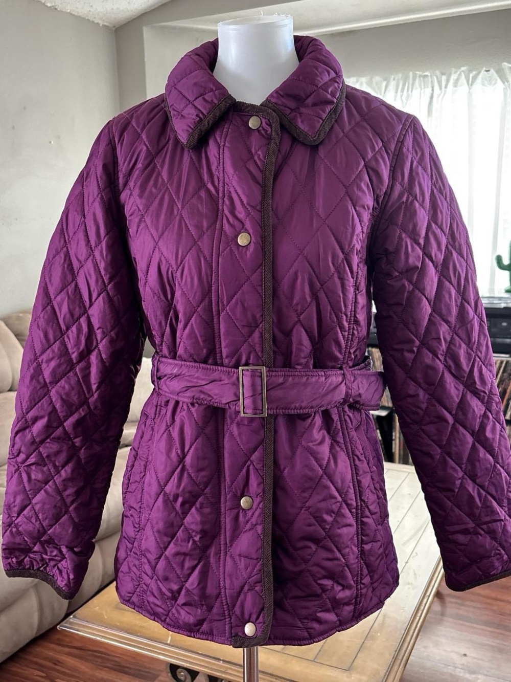 Faded glory quilted jacket